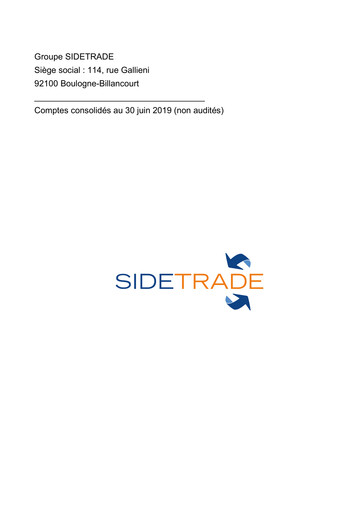 Thumbnail Sidetrade Half-year Report 2019