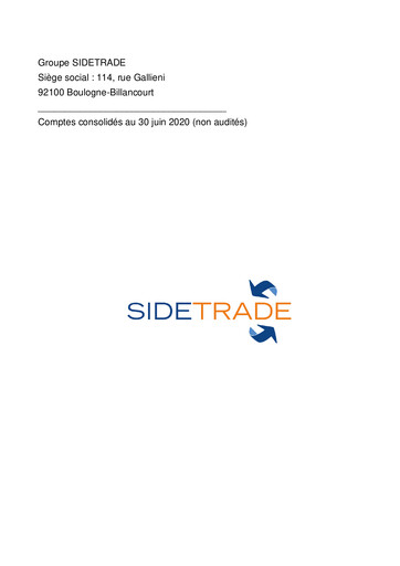 Thumbnail Sidetrade Half-year Report 2020