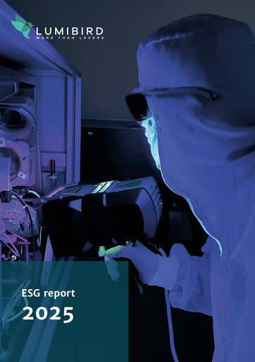 Thumbnail Lumibird ESG Report 2025