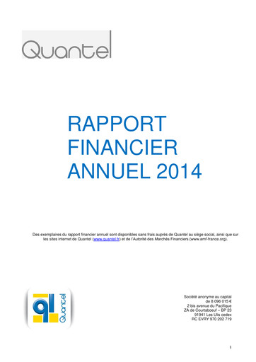 Vorschaubild Lumibird Finanzbericht 2014