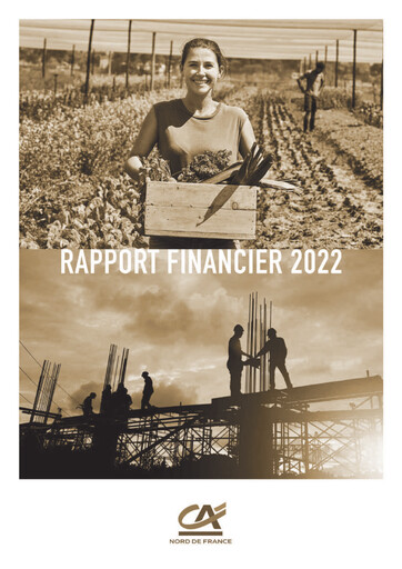 Thumbnail Caisse Régionale de Crédit Agricole Mutuel Nord de France Annual Report 2022