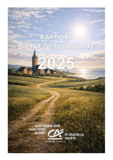 Thumbnail Caisse Régionale de Crédit Agricole Mutuel Nord de France Sustainability Report 2025