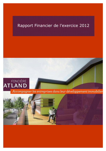 Thumbnail Atland SAS Financial Report 2012