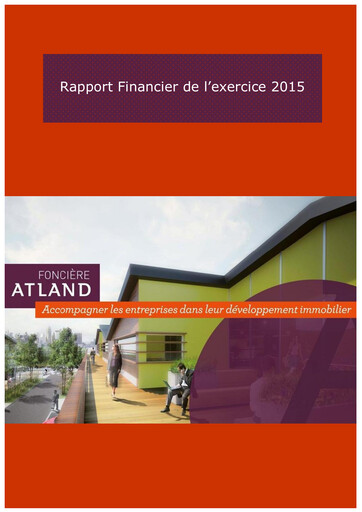 Thumbnail Atland SAS Financial Report 2015