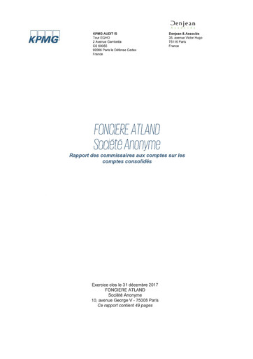 Thumbnail Atland SAS Financial Statement 2017