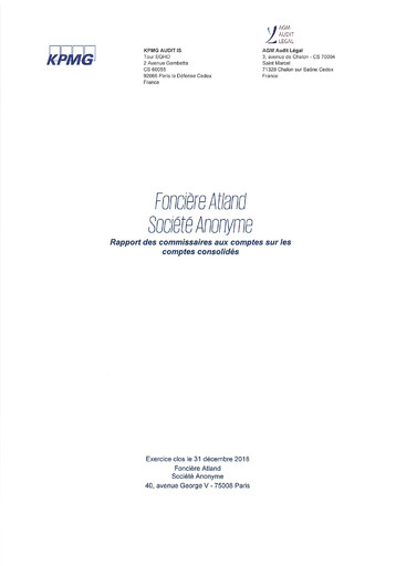 Thumbnail Atland SAS Financial Statement 2018