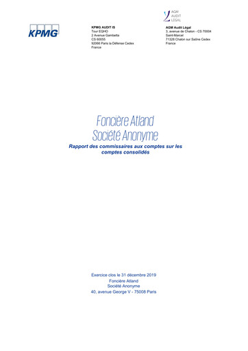 Thumbnail Atland SAS Financial Statement 2019