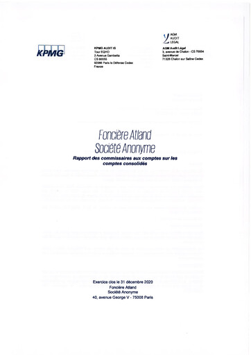 Thumbnail Atland SAS Financial Statement 2020