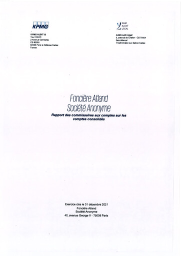 Thumbnail Atland SAS Financial Statement 2021