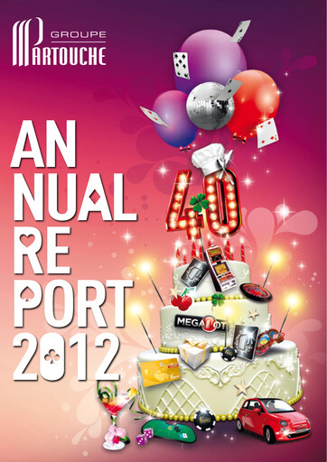 Thumbnail Groupe Partouche Annual Report 2012
