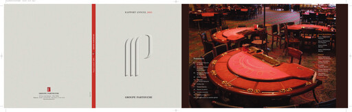 Thumbnail Groupe Partouche Annual Report 2005