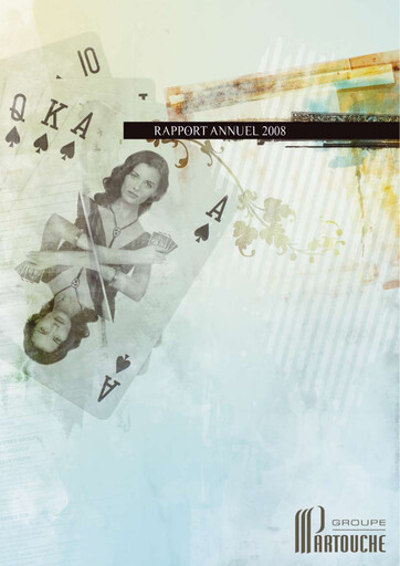 Thumbnail Groupe Partouche Annual Report 2008
