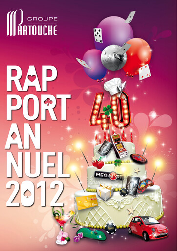 Thumbnail Groupe Partouche Annual Report 2012