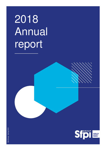 Thumbnail Groupe SFPI Annual Report 2018