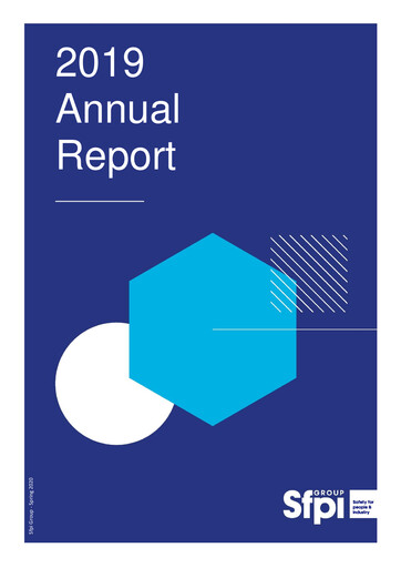 Thumbnail Groupe SFPI Annual Report 2019