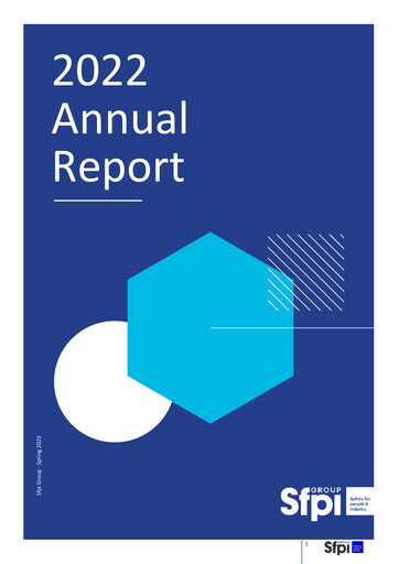 Thumbnail Groupe SFPI Annual Report 2022