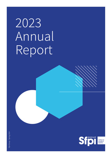Thumbnail Groupe SFPI Annual Report 2023