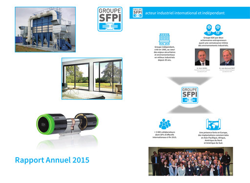 Thumbnail Groupe SFPI Annual Report 2015