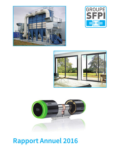 Thumbnail Groupe SFPI Annual Report 2016