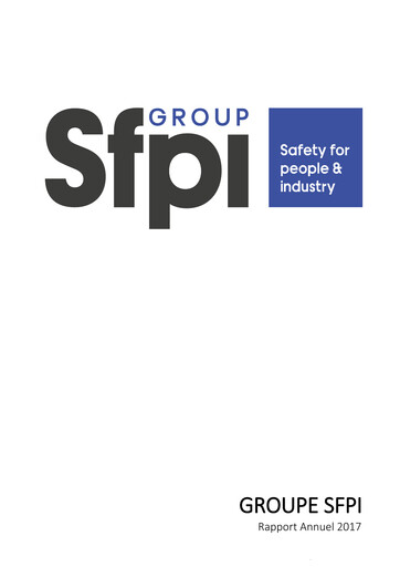 Thumbnail Groupe SFPI Annual Report 2017