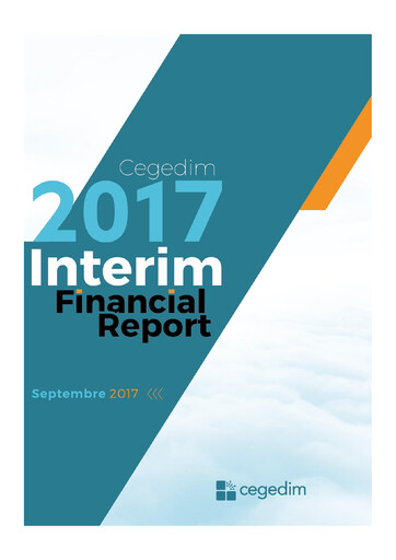 Thumbnail Cegedim SA Half-year Report 2017-h1