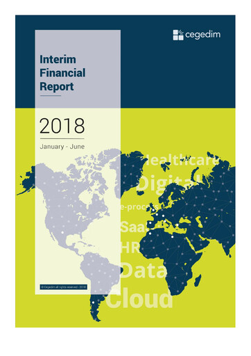 Thumbnail Cegedim SA Half-year Report 2018-h1