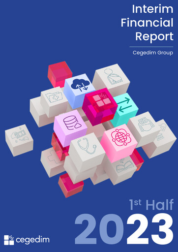 Thumbnail Cegedim SA Half-year Report 2023-h1