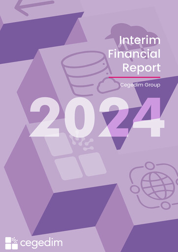 Thumbnail Cegedim SA Half-year Report 2024-h1