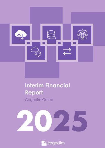 Thumbnail Cegedim SA Half-year Report 2025-h1