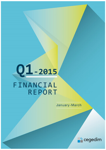Thumbnail Cegedim SA Quarterly Report 2015-q1