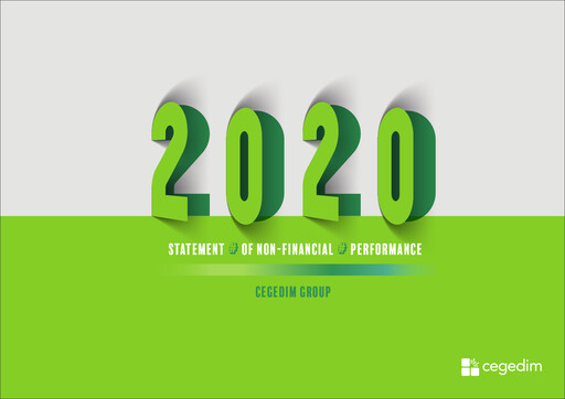 Thumbnail Cegedim SA Sustainability Report 2020
