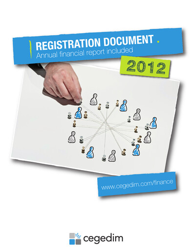 Thumbnail Cegedim SA Universal Registration Document 2012