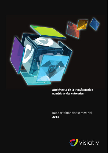 Miniature Visiativ SA Rapport semestriel 2014-h1