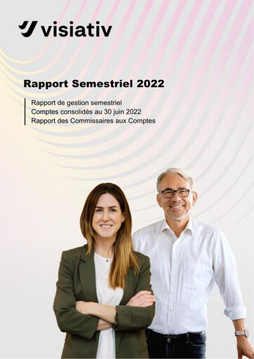Thumbnail Visiativ SA Half-year Report 2022-h1