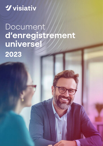 Thumbnail Visiativ SA Universal Registration Document 2023