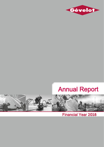 Thumbnail Gévelot SA Annual Report 2018