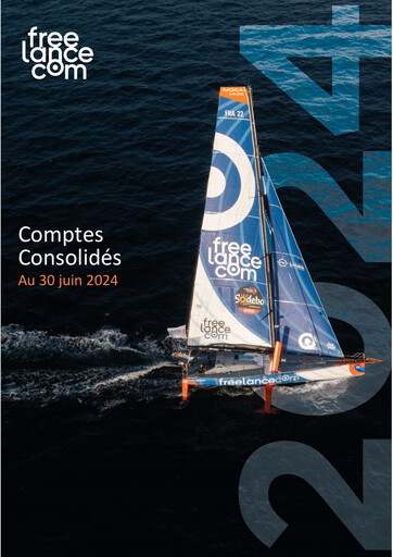 Miniature Freelance.com SA Rapport semestriel 2024-h1