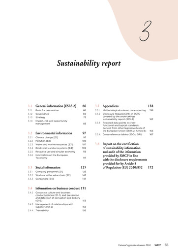 Thumbnail SMCP S.A. Sustainability Report 2024