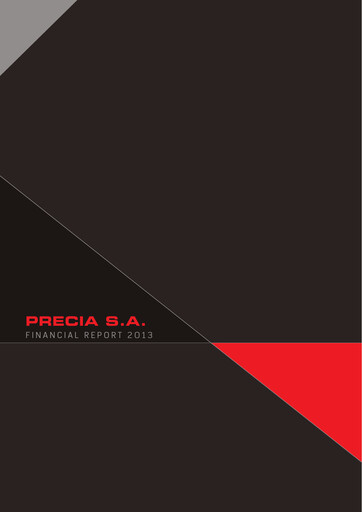 Thumbnail Precia S.A. Financial Report 2013