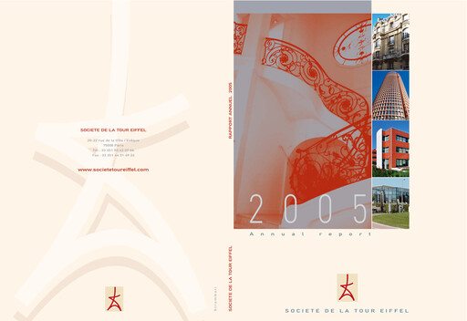 Thumbnail Société de la Tour Eiffel Annual Report 2005
