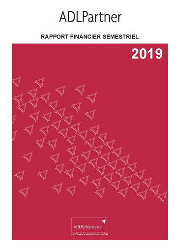 Miniature ADLPartner (Dékuple) Rapport semestriel 2019-h1