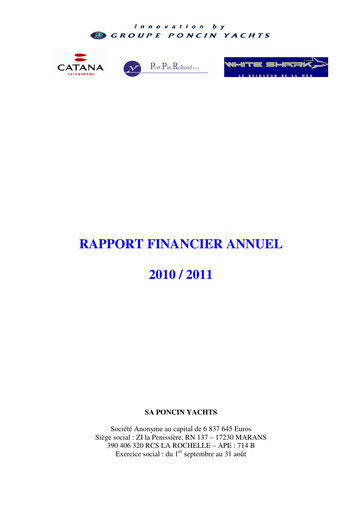 Thumbnail Catana Group Financial Report 2010-2011