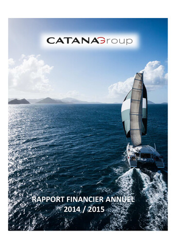Thumbnail Catana Group Financial Report 2014-2015