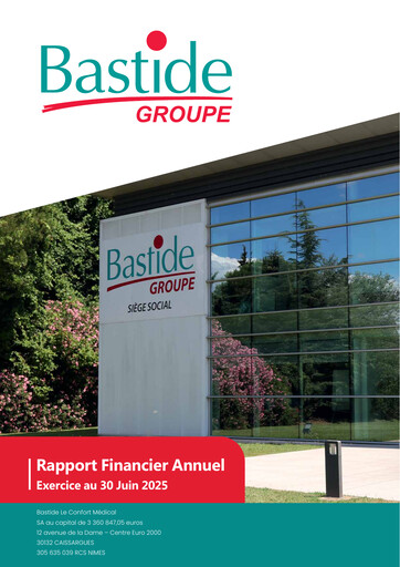 Thumbnail Bastide Le Confort Médical Annual Report 2025