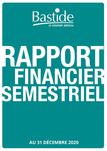 Thumbnail Bastide Le Confort Médical Half-year Report 2020-h2