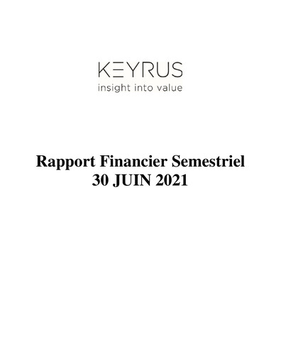 Thumbnail Keyrus Half-year Report 2021-h1