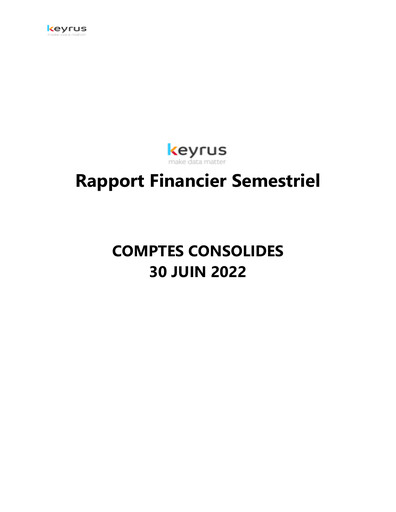 Thumbnail Keyrus Half-year Report 2022-h1