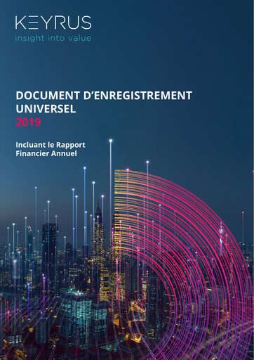 Thumbnail Keyrus Universal Registration Document 2019