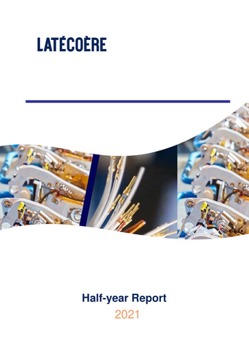 Thumbnail Latécoère S.A. Half-year Report 2021-h1