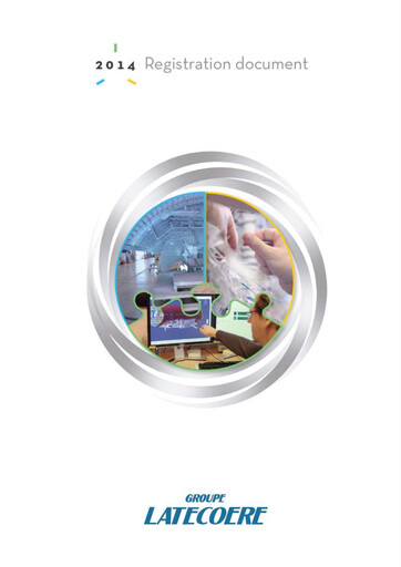 Thumbnail Latécoère S.A. Universal Registration Document 2014